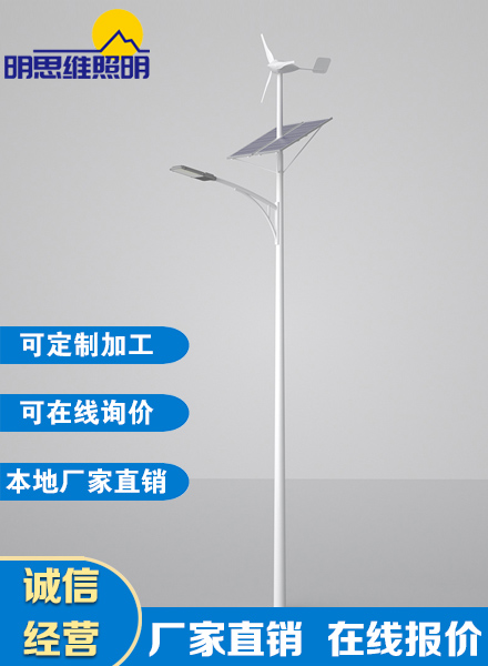 風(fēng)光一體化太陽(yáng)能路燈
